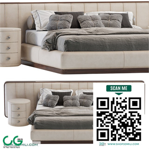 Bed Flou Letto Ermes
